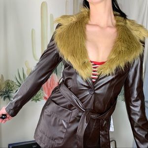 Vintage leather jacket